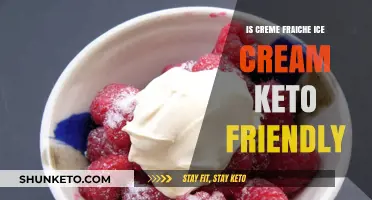 Indulge in Keto Bliss: Crème Fraîche Ice Cream Unveiled