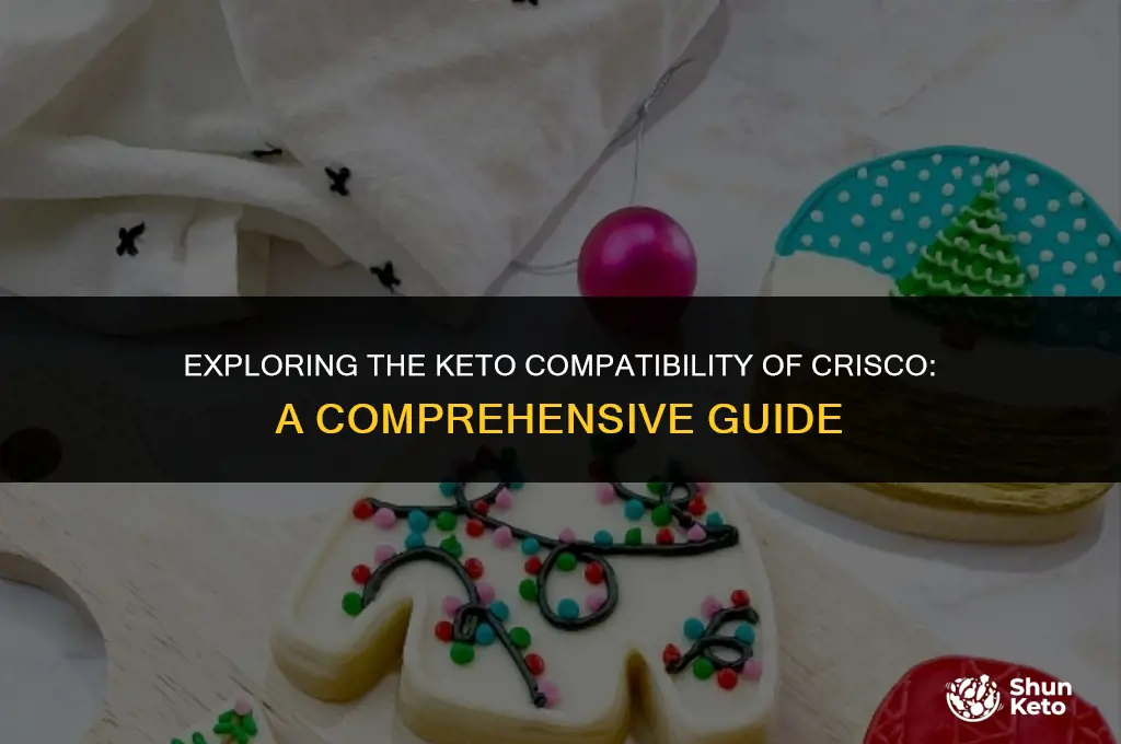 is crisco keto friendly
