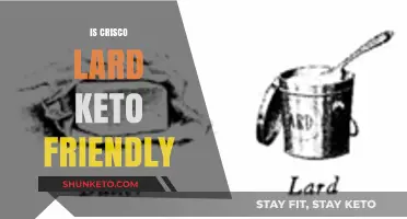 Exploring the Keto Compatibility of Crisco Lard: A Dietary Analysis