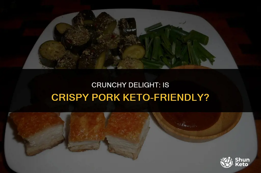 is crispy oprk keto