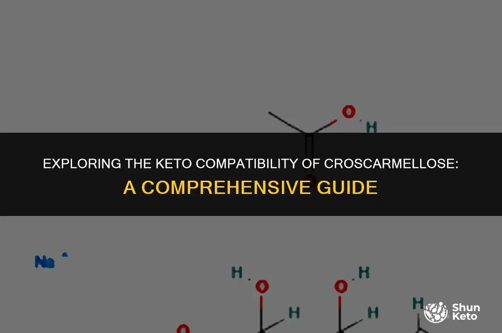 is croscamellose keto