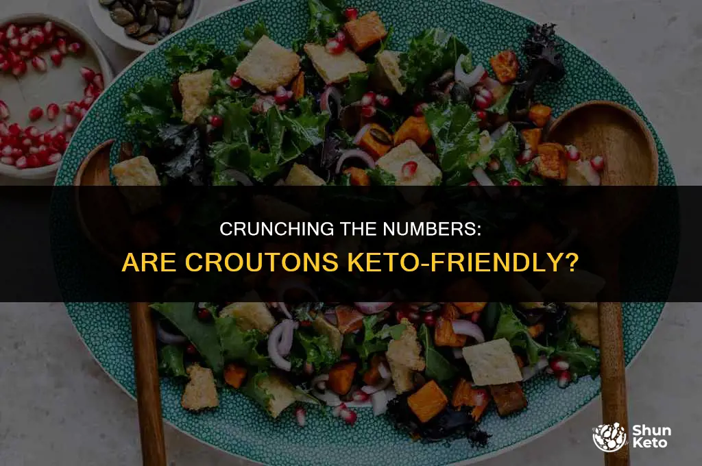 is croutons keto friendly