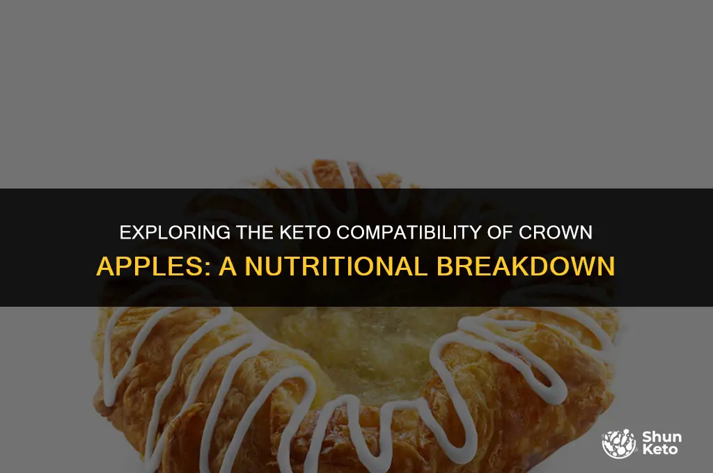 is crown apple keto friendly