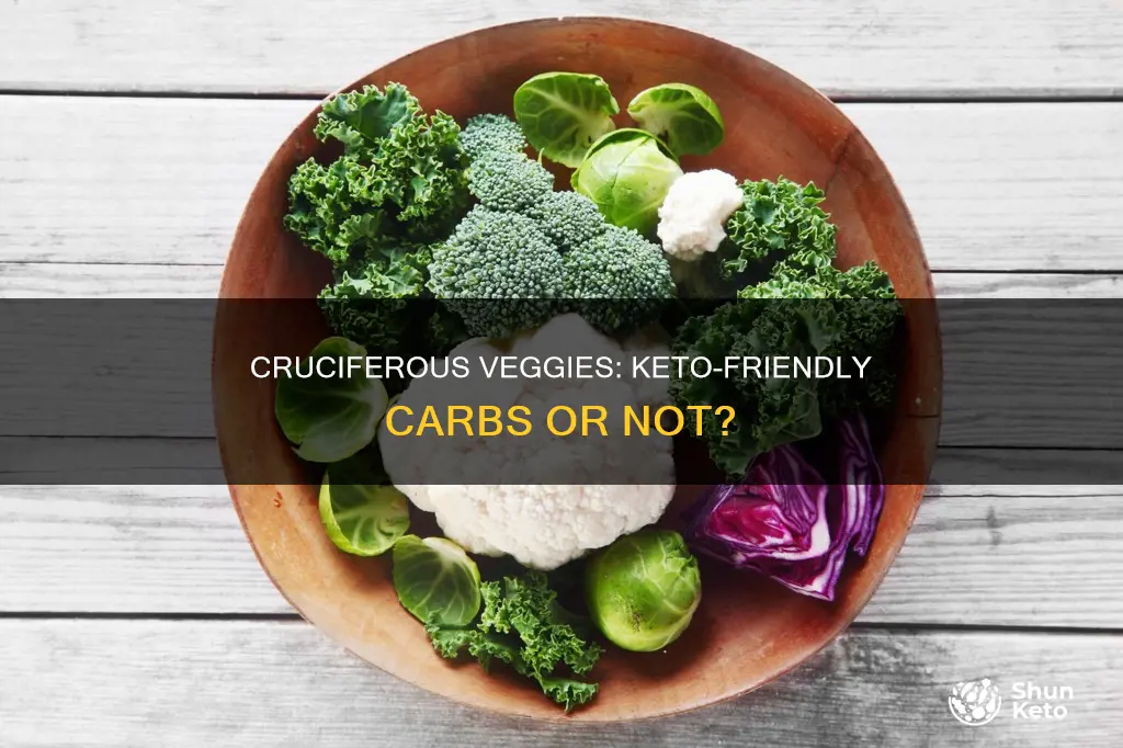 is cruciferous vegetable carbs neglible in keto