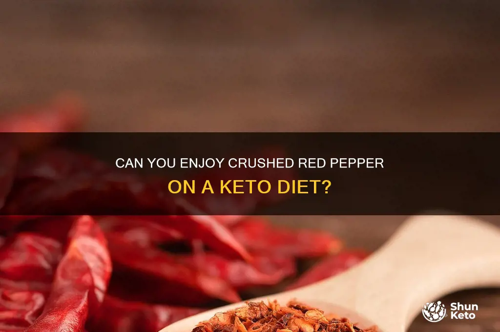 is crushed red pepper allowed on the keto diet