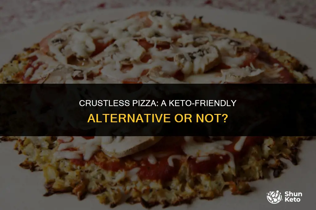 is crustless pizza keto friendly