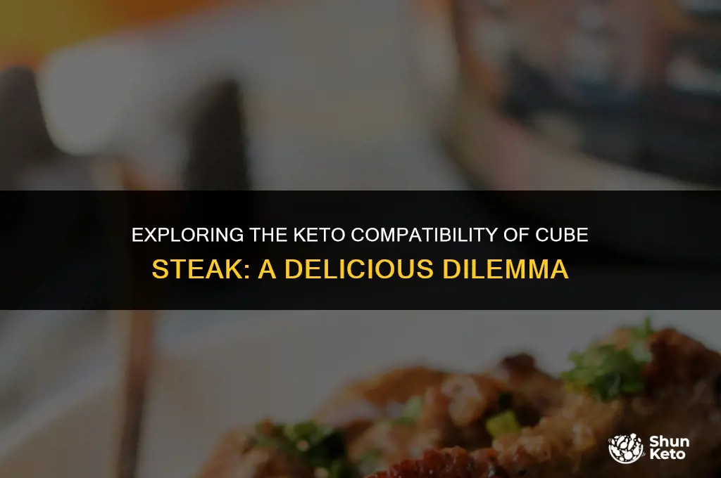 is cube steak keto friendly