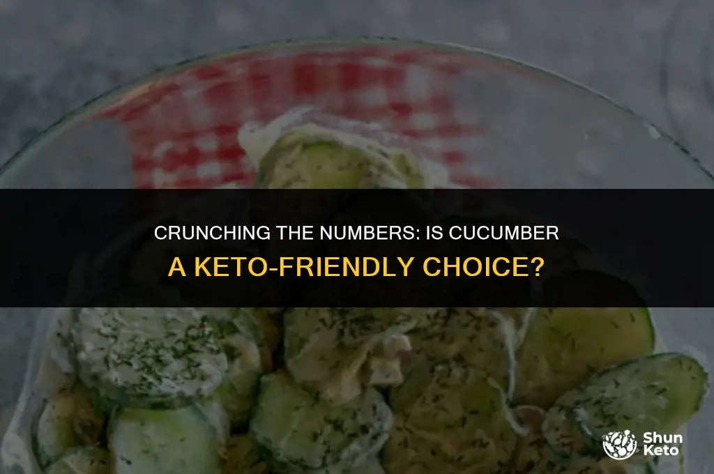 is cucumber keto diet friendly