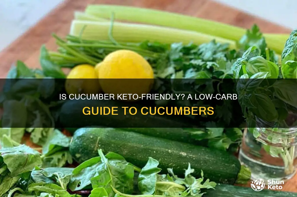 is cucumber keto