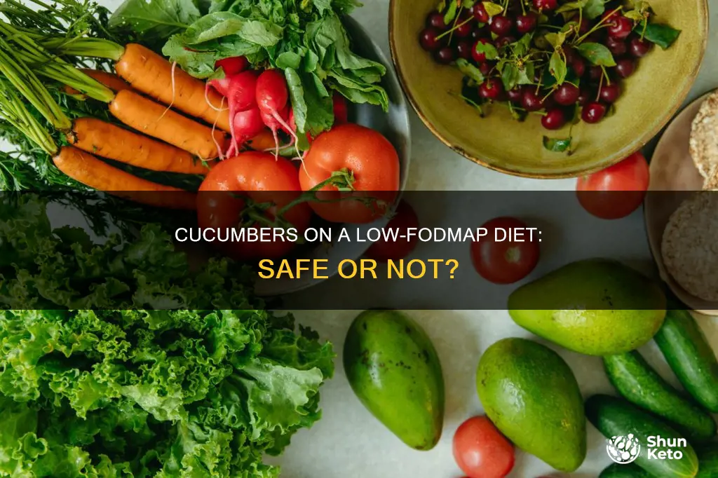 is cucumber ok on fodmap diet