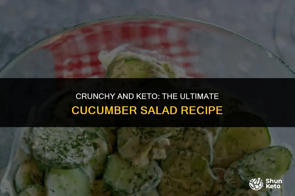 is cucumber salad keto