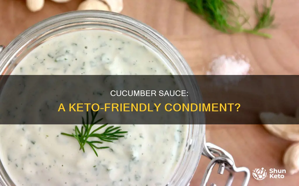 is cucumber sauce keto