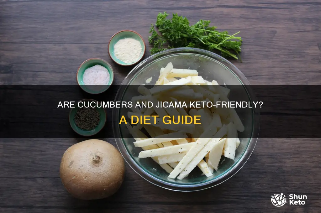 is cucumbers and jelopenason the keto diet