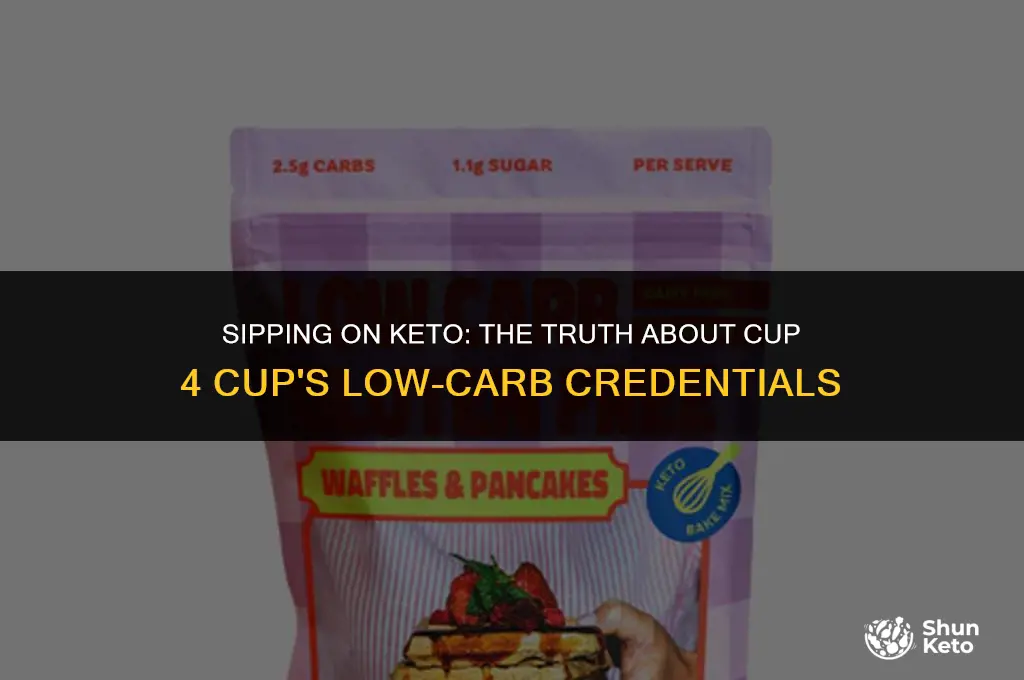 is cup 4 cup keto friendly