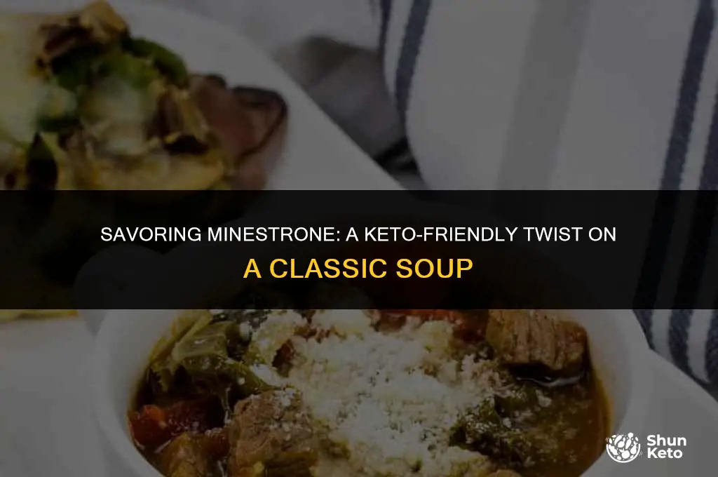 is cup of minestrone keto