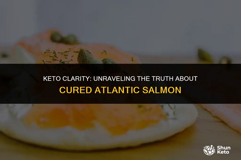 is cured atlantic salmon keto
