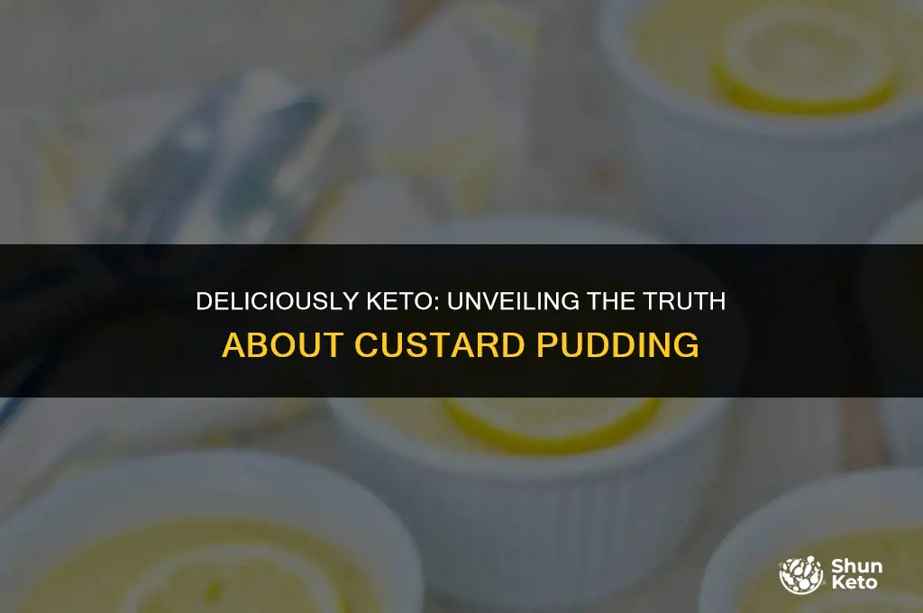 is custard pudding keto