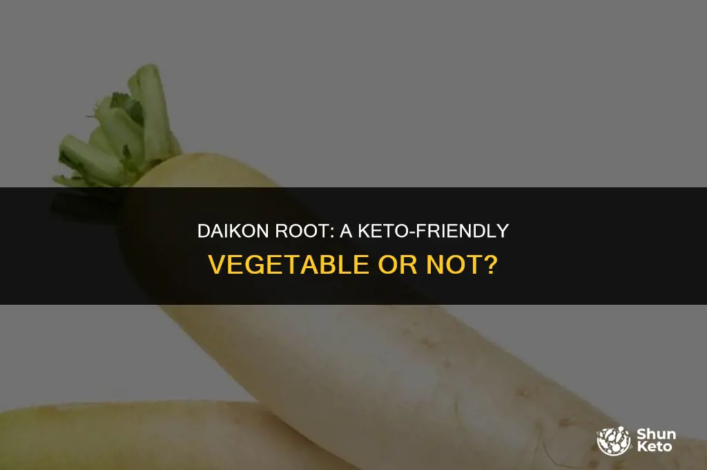 is daikon root keto