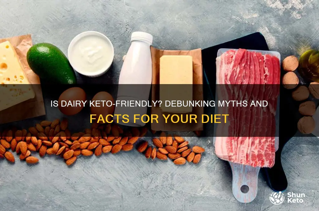 is dairy bad on the keto diet