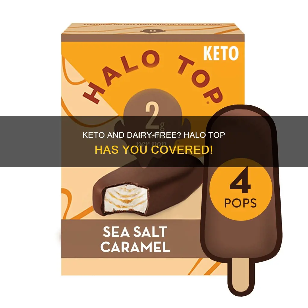 is dairy free halo top keto