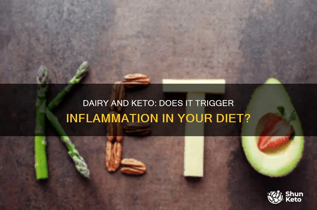 is dairy inflammatory in a keto diet