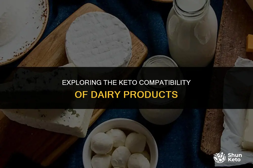 is dairy products keto friendly