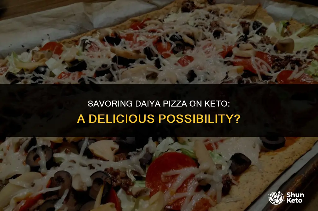 is daiya pizza keto