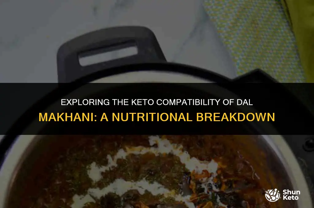is dal makhani keto friendly