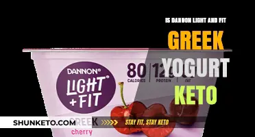 Dannon Light & Fit Greek Yogurt: A Keto-Friendly Choice?
