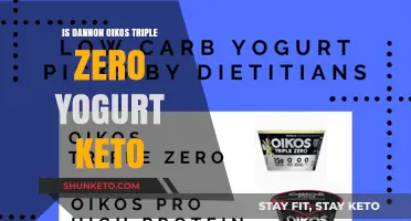 Dannon Oikos Triple Zero Yogurt: A Keto-Friendly Choice?