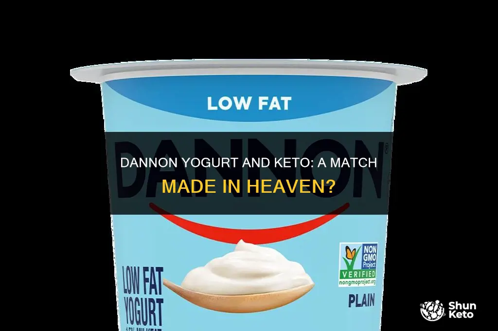 is dannon yogurt keto friendly