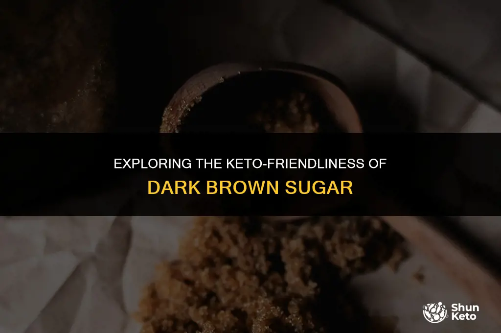 is dark brown sugar keto friendly