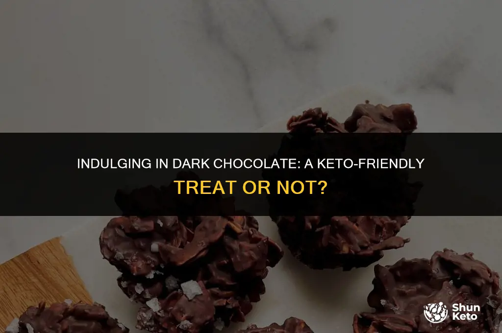 is dark chicolate keto