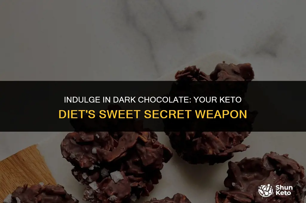 is dark choc keto