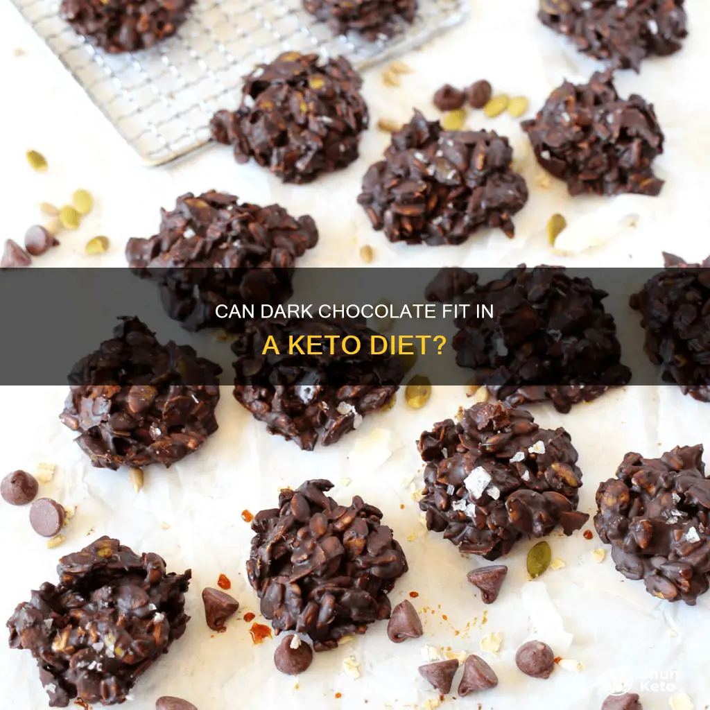 is dark chocolate allowed on a ketogenic diet