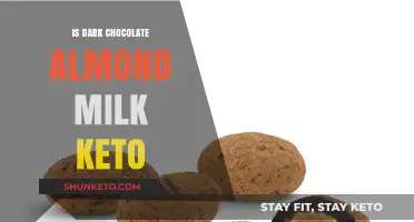 Indulge in Keto Bliss: Dark Chocolate Almond Milk Delight