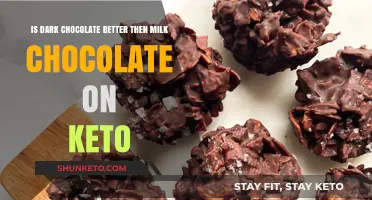 Dark Chocolate vs Milk Chocolate: Which is Keto-Friendly?