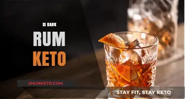 Sipping in Moderation: Can Dark Rum Fit into a Keto Lifestyle?