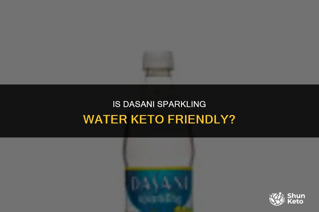 is dasani sparkling water keto friendly