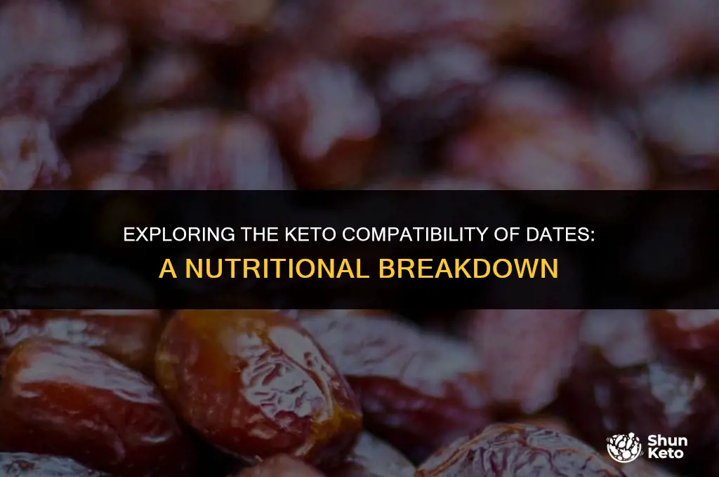 is date keto friendly