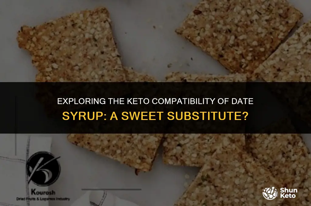 is date syrup keto friendly