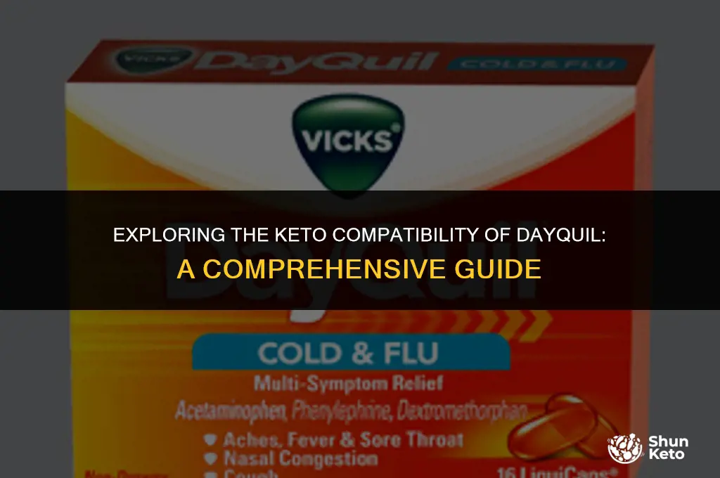is dayquil keto