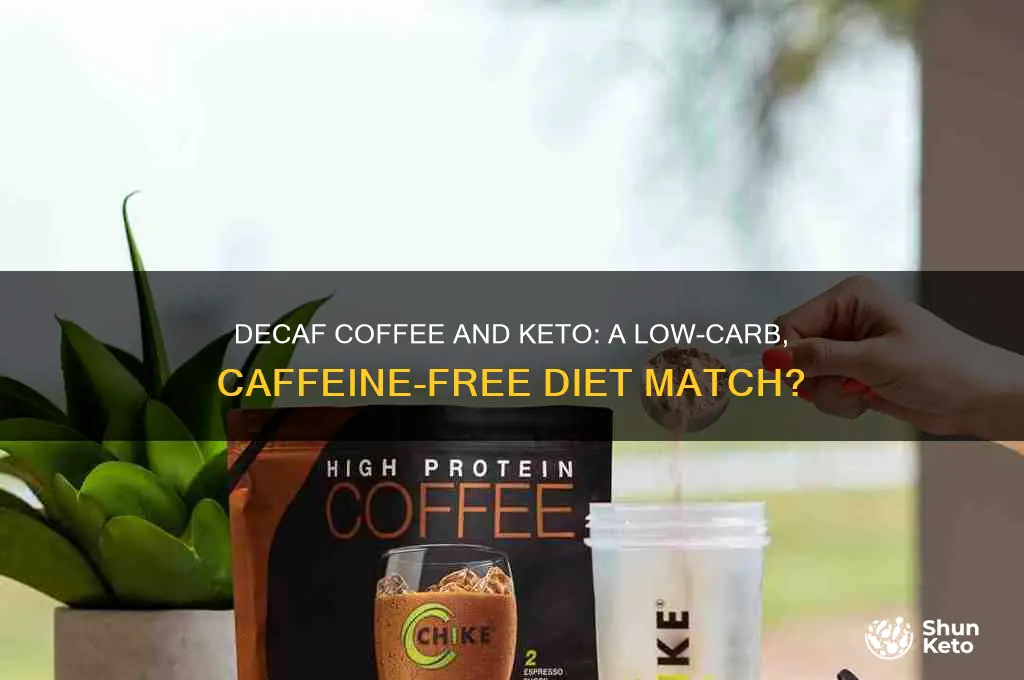 is decaf coffee ok on a keto diet