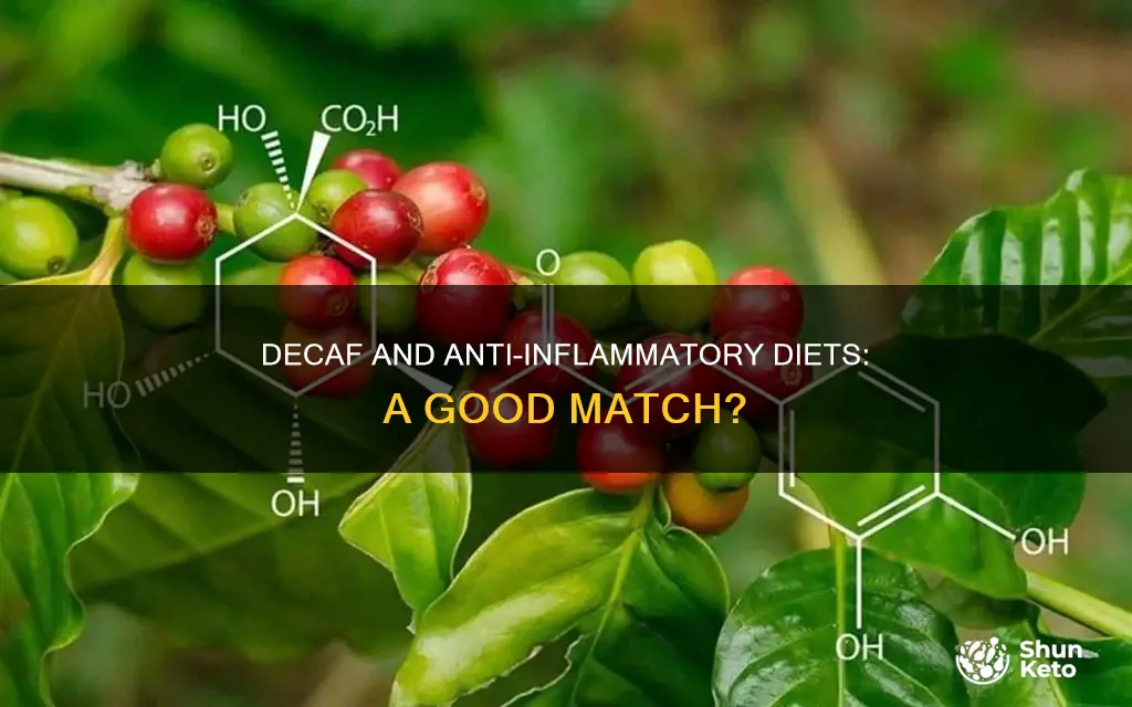 is decaf ok for anti inflamatory diet