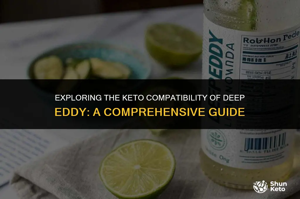 is deep eddy keto friendly