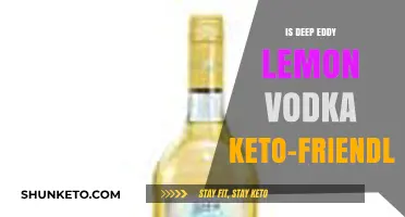 Sipping on Deep Eddy Lemon Vodka: A Keto-Friendly Choice?