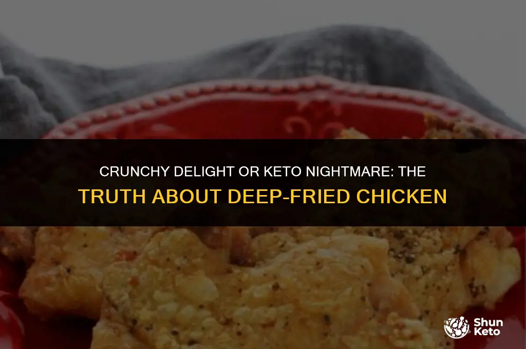 is deep fried chicken keto friendly