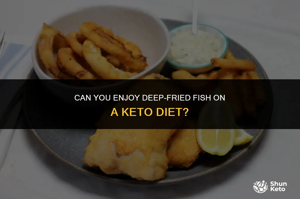 is deep fried fish keto