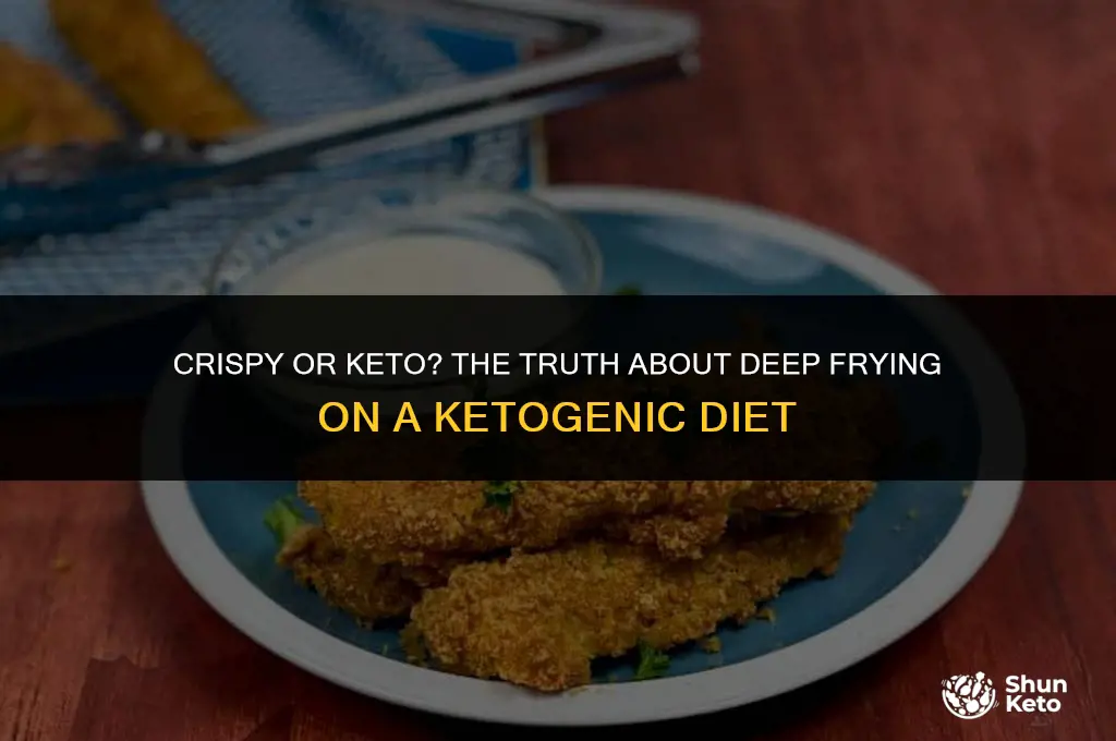 is deep frying keto
