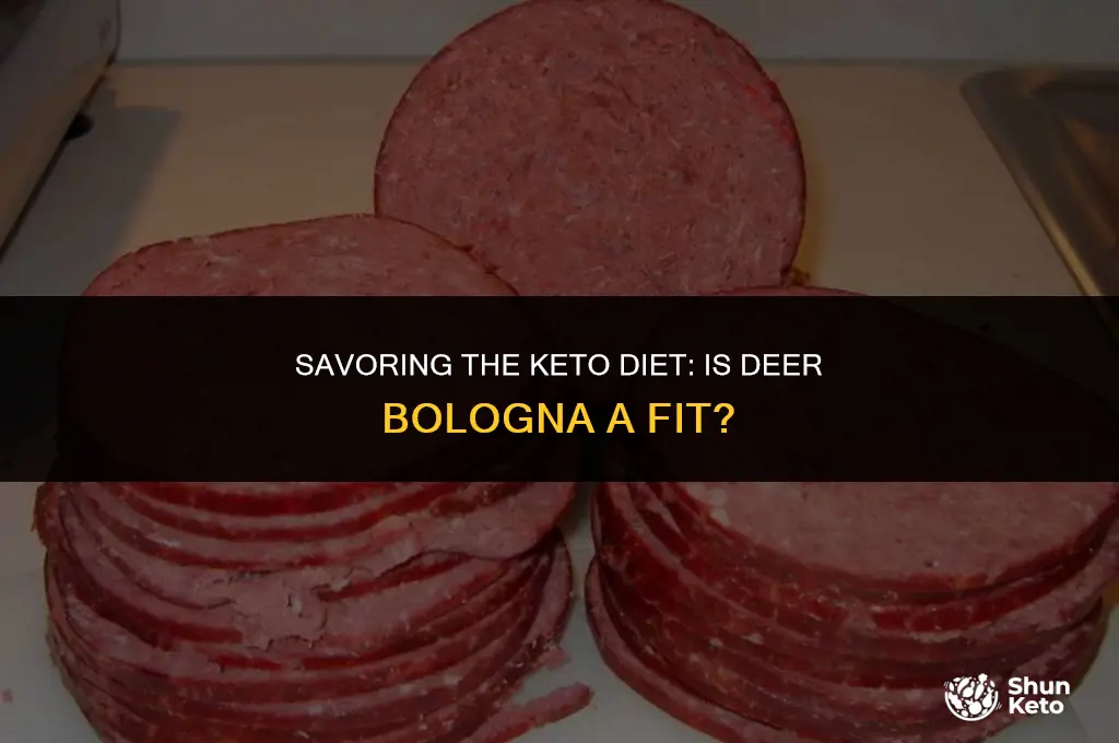 is deer bologna keto